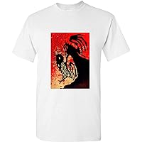 Red Devil Fantasy Art Hell White Men T Shirt Tee Top S - 5XL