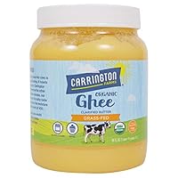 Carrington Farms - Ghee - Organic, Grass Fed, USDA Certified Ghee Butter - Rich in Vitamins A, D, and E - Diet Friendly - 56 Ounces