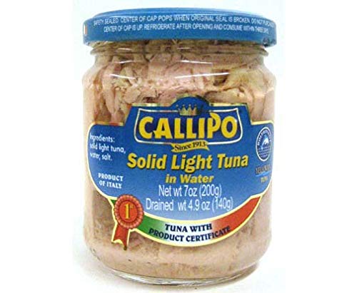SOLID LIGHT TUNA IN WATER (JAR) 6 pACK