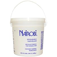 Nairobi Replenishing Hair Relaxer Regular Formula for Normal Hair Unisex, 128 Ounce