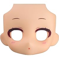 Good Smile Company Nendoroid Doll: Narrows Eyes with Makeup (Peach) Face Plate
