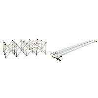 Bora Centipede 4x8 15-Strut Work Stand and Portable Table | XL Sawhorse Support with Folding & BORA 100