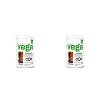 Protein Made Simple, Dark Chocolate - Stevia Free Vegan Protein Powder, Plant Based, Healthy, Gluten Free, Pea Protein for Women and Men, 9.6 oz (Packaging May Vary) (Pack of 2)