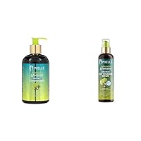 Mielle Avocado & Tamanu Blend Anti-Frizz Conditioner 12 Fl Oz and Stay Straight Serum 6 Fl Oz (Pack of 1 Each)