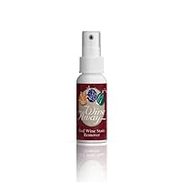 Wine Away Red Wine Stain Remover - For Clothing, Carpet, and Fabrics - Removes Fresh and Dried stains. 2-oz. Travel-friendly size