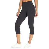 Bally Total Fitness Womens High Rise Tummy Control Capri Legging