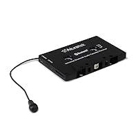 Aluratek Universal Bluetooth Audio Cassette Receiver, Rechargeable Battery, Premium Car Audio, Up to 8 Hours Playtime, Audio Receiving up to 33 Feet