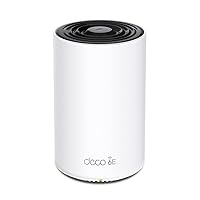 Deco AXE5400 Tri-Band WiFi 6E Mesh Router(Deco XE75 Pro) - 2.5G WAN/LAN Port, 2 x Gigabit LAN Ports, Covers up to 2900 Sq.Ft, Replaces WiFi Router and Extender, AI-Driven Mesh, New 6GHz Band