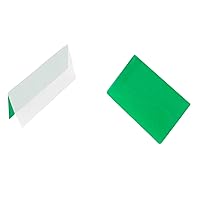 Hot Laminating Pouches IBM Card (Pack of 2500) 10 mil 2-5/16 x 3-1/4 Green/Clear
