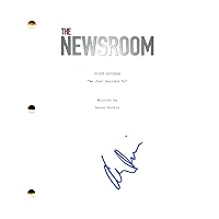 Allison Pill Signed Autograph Aaron Sorkin 's The Newsroom Full Pilot Script Screenplay - Costarring Jeff Daniels, Dev Patel, Emily Mortimer, Thomas Sadowski, John Gallagher Jr and Sam Waterston