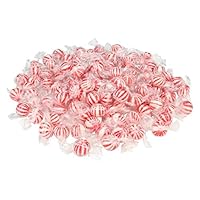 Peppermint Jumbo Mints - 2 Pound Bag - Bulk Jumbo Mints - Individually Wrapped Candies