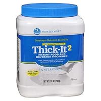 Thick-It Concentrated Instant Food and Beverage Thickener Unflavored - 10oz, Pack of 2