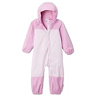 Columbia Critter Jumper Rain Suit - Toddlers', Pink Dawn/Cosmos, 2T