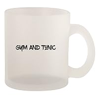 Gym And Tonic - Glass 10oz Frosted Coffee Mug, Frosted