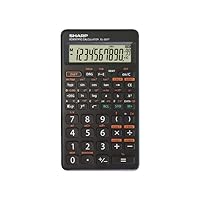 SHARP EL501TWH Scientific Calculator