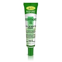 Mega Care Tube Hair Oil - Peppermint Oil 1.4 ounce (2-PACK)