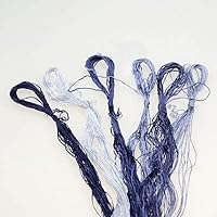 SELCRAFT 6 Pieces Customizable Thread-Silk Embroidery Thread / Embroidery Spiraea / Silk line / Hand-Embroidered Threads - num.4327