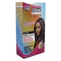 Smooth and Shine Polishing Keratin Power Semi-permanent Hair Tamer Kit, Super
