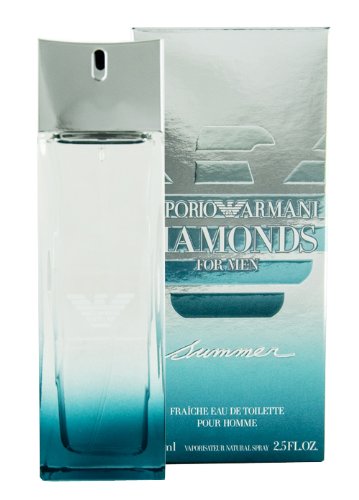 Emporio Armani Diamonds Summer Edt Fraiche Spray For Men 2.5 oz