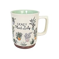Crazy Plant Lady 18 Oz Mug, Multi