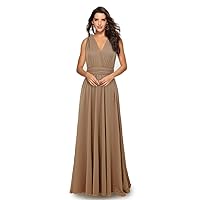 Convertible Infinity Dress - Multi-Way Wrap Long Maxi for Bridesmaids, Wedding, Prom - Plus Size Elasticity Evening Gown M023