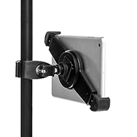 GRIFITI Nootle Universal Tablet Mount and Quick Release Clamp Adjustable for All 7” to 11” Tablets with or Without Cases 1/4-20 Connector for Displays, Photos, Movies, Videos.