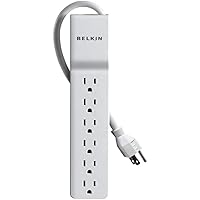 Belkin(R) BE106000-04 6-Outlet Home-Office Surge Protector (4ft Cord)