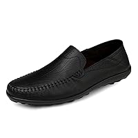 Men's Loafers Driving Shoes Gommino Penny Loafer Flats Leather Low-top Slip On Pull on for Male