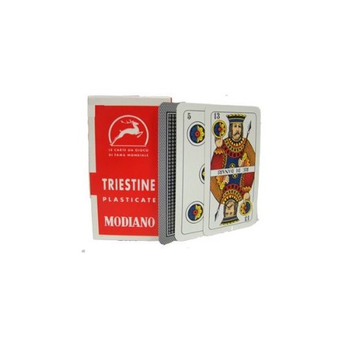 Modiano Triestine Italian Regional Playing Cards - 1 Deck
