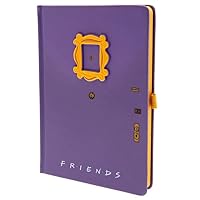 Friends Notebook (Peephole Frame Design) A5 Notebook and Journal, Friends Gifts - Official Merchandise