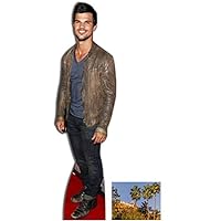 Fan Pack - Taylor Lautner Lifesize Cardboard Cutout/Standee/Standup - Includes 8x10 (20x25cm) Photo