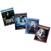 Ultimate Blu-ray 3D Horror Collection: Static / Paranormal Activity 4: The Ghost Dimension / Abraham Lincoln: Vampire Hunter / Poltergeist [Horror 3D Bluray Set]