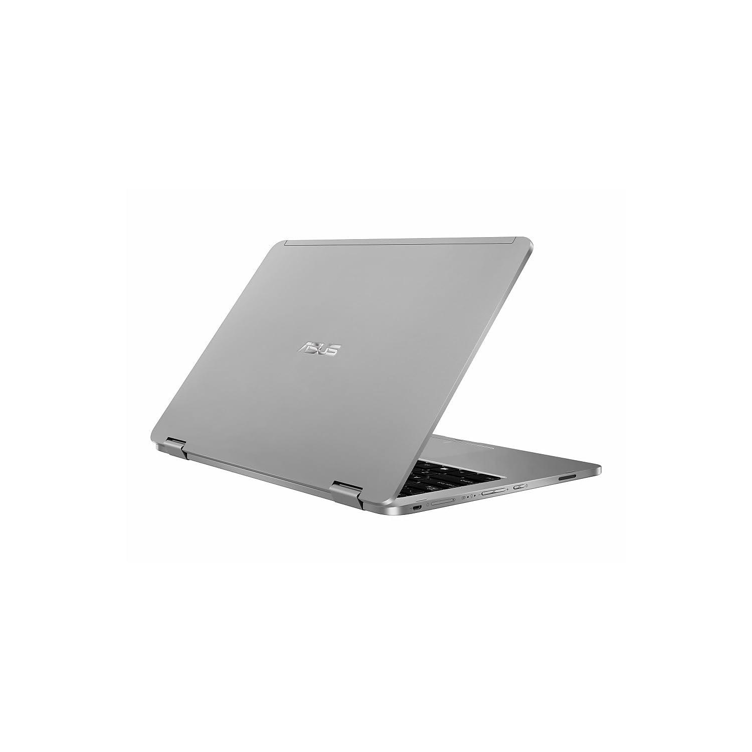 ASUS VivoBook Flip 14 Thin and Light 2-in-1 Laptop, 14” FHD Touchscreen, Intel Pentium Silver N5030 Processor, 4GB RAM, 128GB Storage, Windows 10 Home in S Mode, Light Grey, Fingerprint, J401MA-ES21T