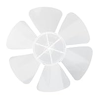 TiaoBug 3 or 6 Leaves Universal Plastic Fan Blade Replacement Pedestal Fan Stand Fan Table Fan Accessories Type A One Size