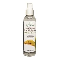 Fermented Rice Water Mist for Hair Growth with Biotin + Onion Juice, 6 Fl Oz (Pack of 1)