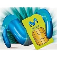 Activated MOVISTAR Argentina Prepaid Simcard - Size: Normal, Micro and Nano