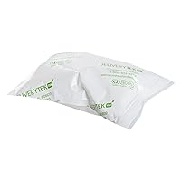 Restaurantware Delivery Tek 5.1 x 3.7 Inch Shipping Ice Packs 100 Durable Cold Packs - Easy-To-Use Design Leakproof Plastic Dry Ice Packs Reusable For Frozen Meat Vegetables or Beverages