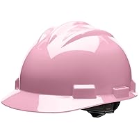 Bullard 3-Rib S61 Cap Style Safety Hard Hat with 4-Point Ratchet Suspension and Cotton Brow Pad