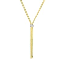 14k Gold Two tone Polished Popcorn Necklace With Lobster Clasp 17 Inch Jewelry for Women