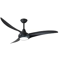 MINKA-AIRE F844-CL Light Wave 52 Inch Ceiling Fan with Integrated LED Light in Coal Finish
