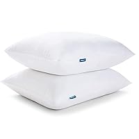 Bedsure Pillows Queen Size Set of 2, Medium Firm Queen Bed Pillows for Sleeping Hotel Quality, Fluffy Queen Pillows 2 Pack for Side and Back Sleeper