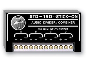 2 Radio Design Labs STD-150 Passive Audio Divider-Combiner - 150 Ohm