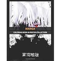 Coloring Book & Poster Collection: Manga Blood For Life Anime & Manga