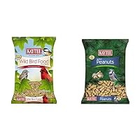 Kaytee Wild Bird Food Basic Blend, 10 lb Peanuts in Shell, 5 lb Bundle