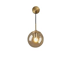 Wall lamp LED Wall Lamp Light Luxury Golden Black Color Ball Gall Indoor Bedroom Living Room Restaurant Wall Sconces
