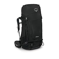 Osprey Kyte 68L Women's Backpacking Backpack with Hipbelt, Black, WM/L