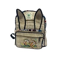 Hemp Backpack, Multicolor, Small