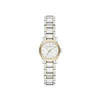 Burberry Silver Dial Two-Tone Stainless Steel Ladies Watch BU9217