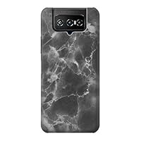 R2526 Black Marble Graphic Printed Case Cover for ASUS ZenFone 7 Pro