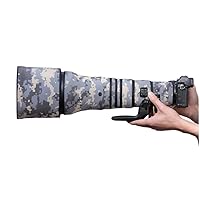 CHASING BIRDS Camouflage Waterproof Lens Coat for Nikon Z 800mm f/6.3 VR S Rainproof Lens Protective Cover (Digital Camouflage, with 1.4X and 2.0X TC)